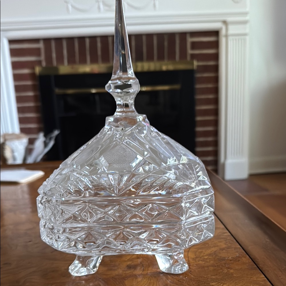 Irena Elegant Crystal Candy Dish